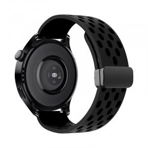 Ремешок Huawei Совместимость Силиконовый материал CHENSONG, Белый магнитный силиконовый складной замок сетчатая модель