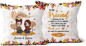 Custom Подушка декоративная именная осенняя Option 2