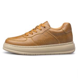 LAORENTOU Мужские скейтерские кроссовки желтые, цвет Yellow