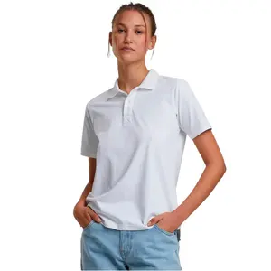 Поло с коротким рукавом Build Your Brand Sorona, белый