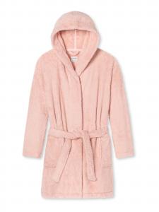 SCHIESSER Короткий халат 'Teddy Fleece' в цвете Rose