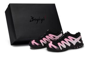 SALOMON Кроссовки XA PRO 3D Outdoor Unisex низкие Black/Pink/Silver