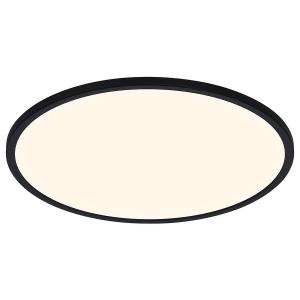 Светодиодный потолочный светильник Nordlux Oja Smart, пвх - 1 пламя - черный - диаметр: 42 см