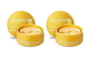 Золотая коллагеновая яичная маска для глаз увлажняющая успокаивающая гидратирующая 60 стикеров * 1 коробка/2 коробки/3 коробки SNP