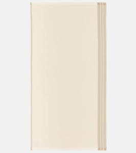 Пляжное полотенце в полоску Loro Piana, Latte/Corda/Beige