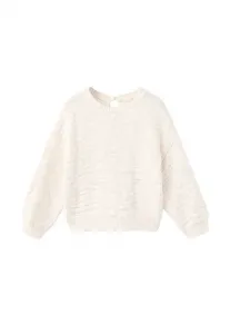 Детский джемперок Mango Kids, Off-White
