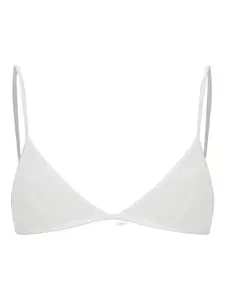 Бюстгальтер с вышитым логотипом Dsquared2, белый