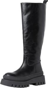 Женские классические ботинки Tamaris, Black Black Leather