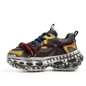 Мужские массивные кроссовки BINGO DUCK, Black Red