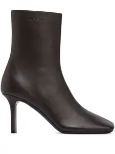 Ботинки с квадратным носком Courrèges, коричневый