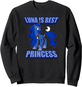Толстовка My Little Pony: Friendship Is Magic Luna The Best Princess, черная