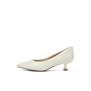 COMELY Женские туфли на высоком каблуке черные/абрикосовые/белые жемчужные, цвет Pearl White