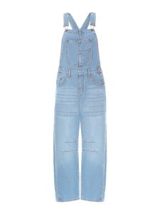 Джинсовый комбинезон свободного кроя Imily Bela, светло-голубой