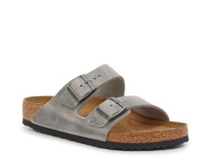 Сандалии Birkenstock Arizona Soft Footbed Sandal - Men's, Charcoal