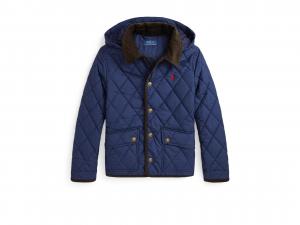 Куртка Polo Ralph Lauren Kids Hooded Barn Jacket, цвет Newport Navy