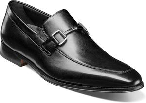 Мужские слипоны Florsheim Jacobi Moc Toe с декоративной пряжкой, черный