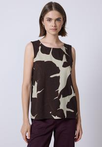 Топ Street One Studio Top, Rot/Brown