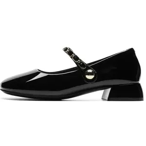 AOKANG Туфли Мэри Джейн женские черные