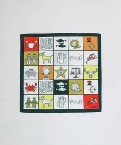 Бандана со сплошным принтом из 100% хлопка