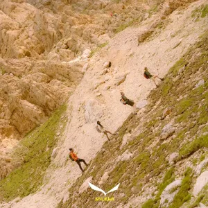 Мужская обувь Salewa Wildfire 2 GTX - водонепроницаемые трекинговые ботинки Gore-Tex для походов и треккинга, черный