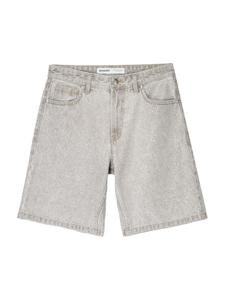 Джинсы свободного кроя Bershka, серый деним