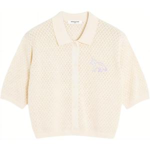 Топ Maison Kitsuné Cotton Cardigan Maison Kitsune, Vanilla