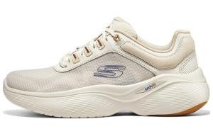 Кроссовки женские низкие бежевые Skechers