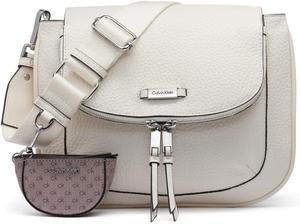 Организационный мессенджер Calvin Klein Zulle Flap, Cherub White
