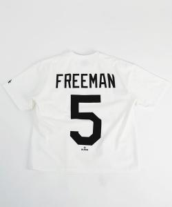 Футболка с коротким рукавом, бейсбольная, лицензионная MLB, бренд Fanatics, модель Shohei Ohtani Dodgers, белый цвет