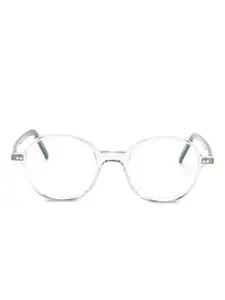 Очки в круглой оправе Lunor, белый