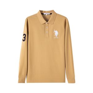 Футболка поло мужская U.S. POLO ASSN., карамельный