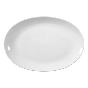 Блюдо для сервировки Servierplatte Rondo/Liane 38,4 x 26,3 см белое Seltmann Weiden, белый