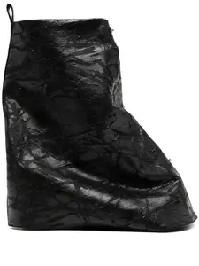 Полусапоги на блочном каблуке Rick Owens DRKSHDW, черный