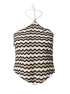 Вязаный топ Noisy May Curve NMSADIE, коричневый