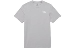 Футболка мужская The North Face с логотипом, серый