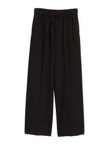 Свободные плиссированные брюки TOM TAILOR DENIM, черный