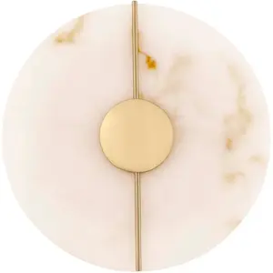 Настенный светильник AIDER LED-модуль 1 шт. Теплый белый Nova Luce, золотой