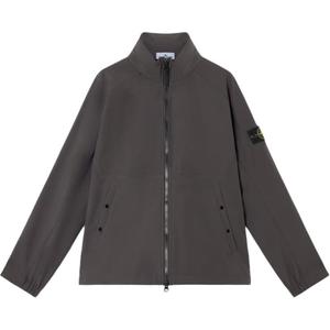 STONE ISLAND Куртка с высоким воротником на молнии, Charcoal Gray