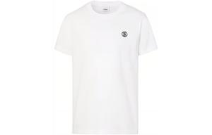 Футболка из хлопка с монограммой Burberry, белый