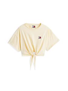 Рубашка Tommy Jeans, пастельно-желтый