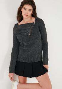 Джемпер LELA REGULAR FIT, Anthracite
