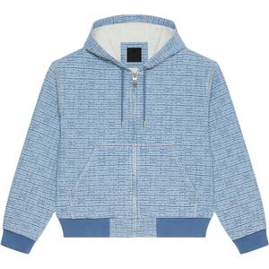 Givenchy Джинсовая куртка с принтом 4G, Blue