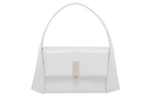 Ferragamo Сумка через плечо из гладкой телячьей кожи, малая женская white