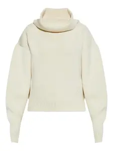 Вышитый свитер Pallone Jacquemus, нейтральный