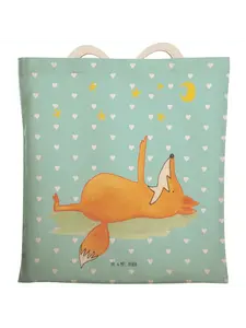 Шоппер Mr. & Mrs. Panda, цвет türkis pastell