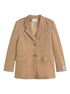 Maison Kitsuné жакет строгого кроя, нейтральный