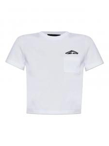 Укороченная футболка DSQUARED2 Icon, белый