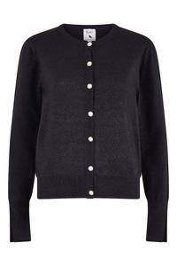 Вязаный кардиган Yumi, черный