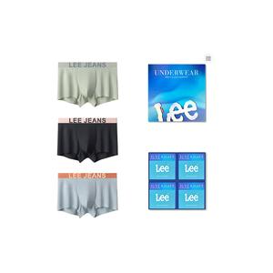 60 штук, Tencel Modal ткань, 7A антибактериальный, шелковый ластовица из тутового шелкопряда, мужские, набор из 3 штук в подарочной коробке Lee, черный