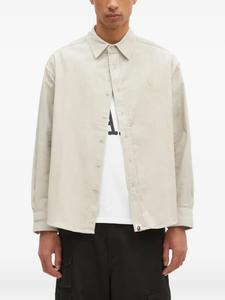 Рубашка на пуговицах из вельвета BATHING APE A Bathing Ape, нейтральный